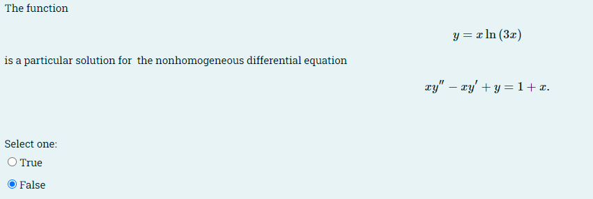 Solved The Function Y Ln 5−5x Satisfies The Ivp