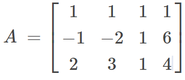 Solved Consider a 3x4 matrix Write down the LDU | Chegg.com