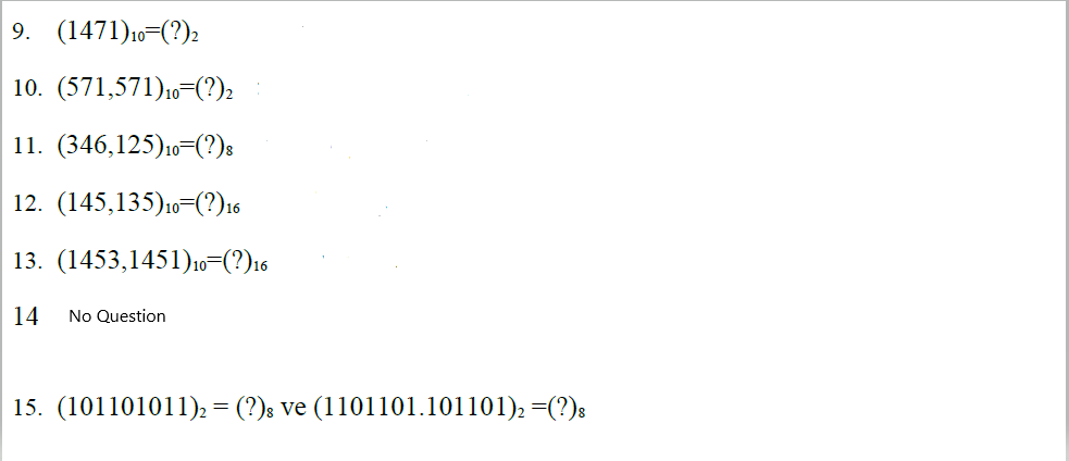 Solved 9. (1471)10=(?)2 10. (571,571)1=(?)2 11. | Chegg.com