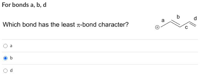 Solved For Bonds A, B, D B D A Which Bond Has The Least | Chegg.com