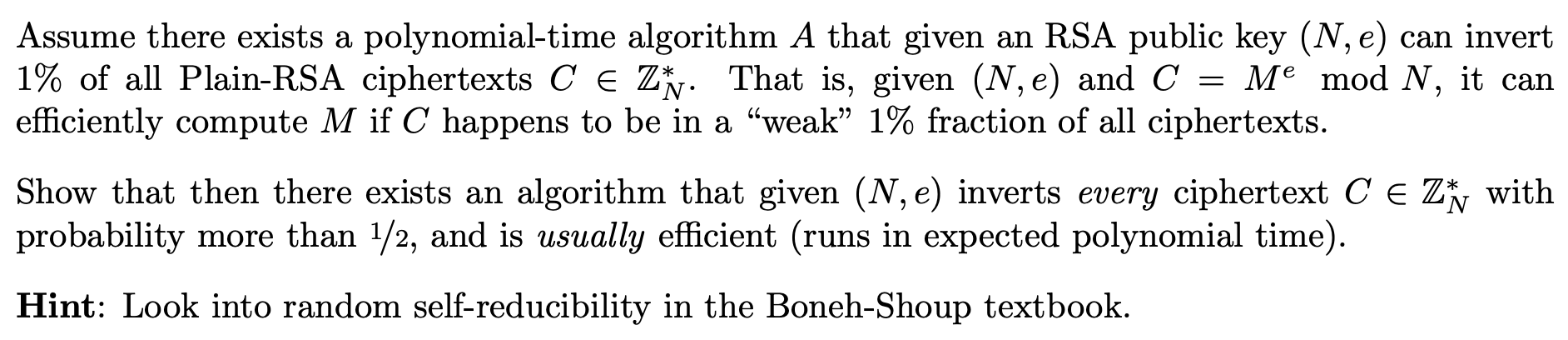 Solved Assume There Exists A Polynomial Time Algorithm A 2886