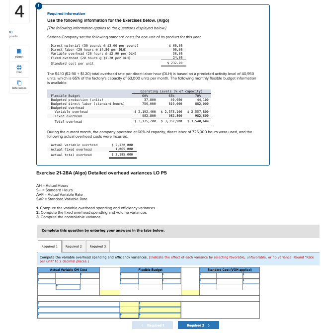 Solved Required informationUse the following information for | Chegg.com