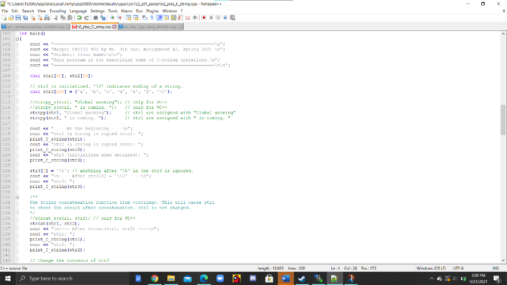 Solved CAUsers16305\AppData\Local\Tempisc59905 Vome | Chegg.com