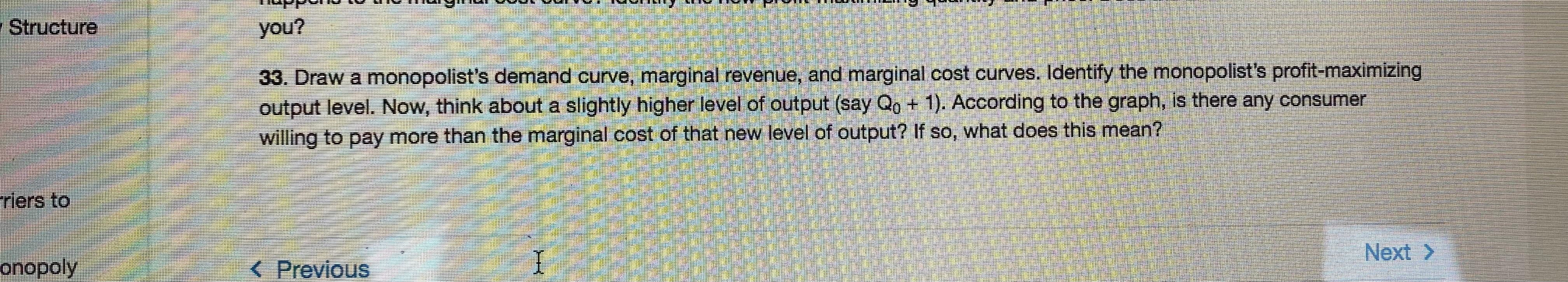 Solved Search this book Q 2 My highligh 7. How is monopoly | Chegg.com