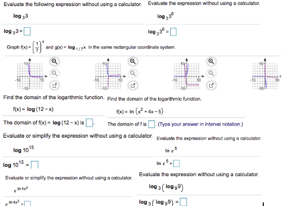 Solved Evaluate the expression without using a calculator. | Chegg.com