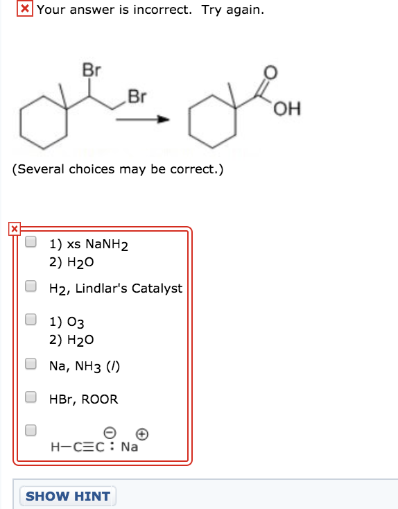 Solved Identify Reagents That Can Be Used To Achieve Each Of | Chegg.com