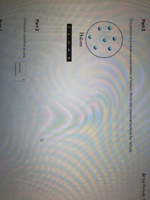 Solved Part 1 dd See Periodic T This picture is a visual | Chegg.com