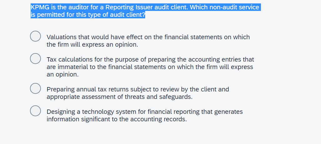 sec issuer audit client