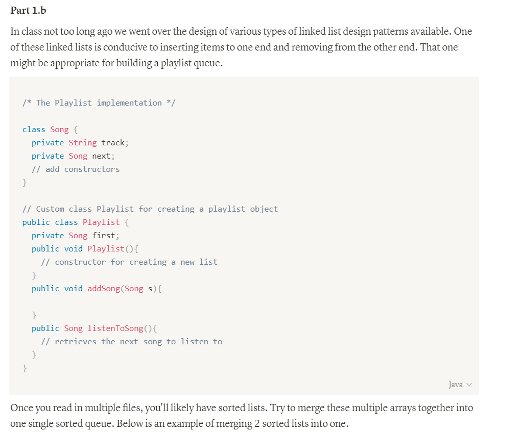 In java, and use the data from download from | Chegg.com