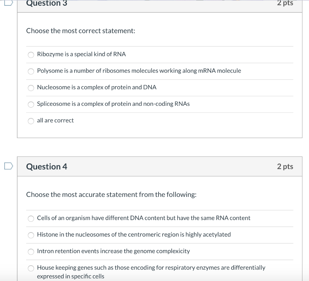 Solved Question 1 2 Pts Which Of The Following Statement/S | Chegg.com Solved Question 1 2 Pts Which Of The Following Statement/S | Chegg.com