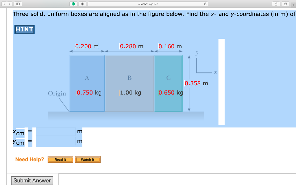 solved-three-solid-uniform-boxes-are-aligned-as-in-the-chegg