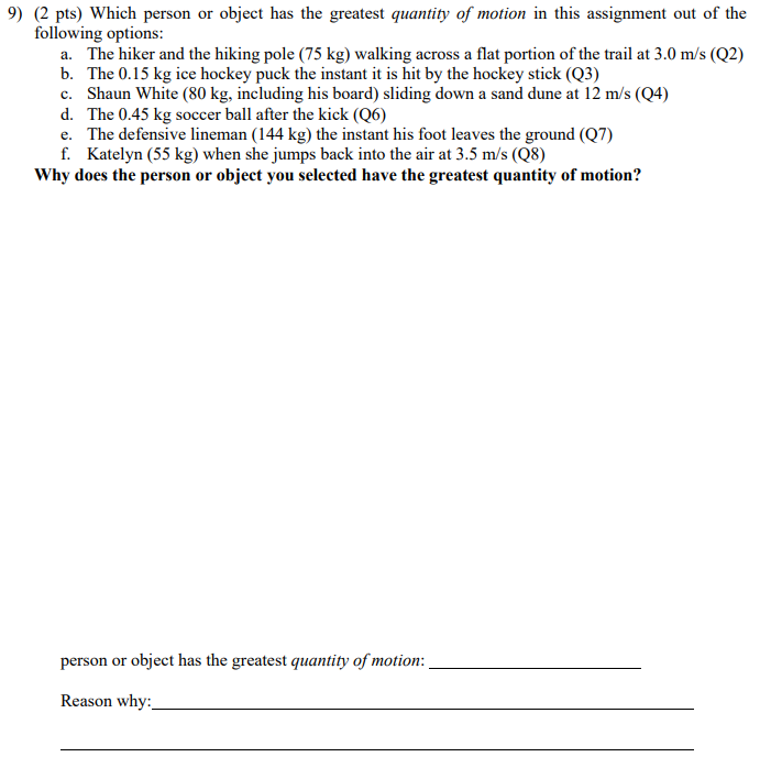 Solved Instructions: Always use -9.81 m/s2 as the | Chegg.com