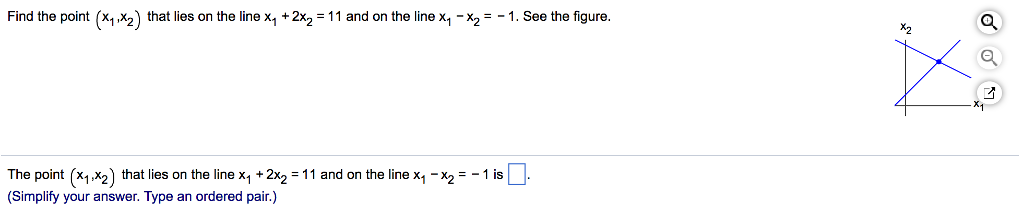 x − 2 ≥ − 1 number line