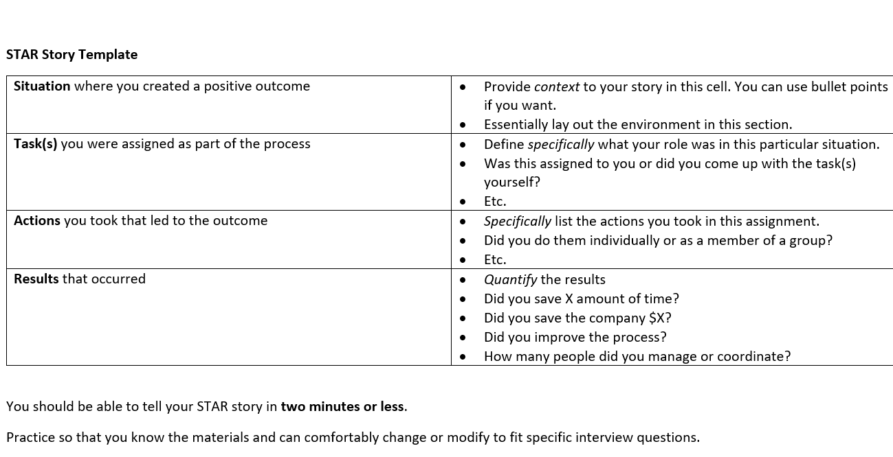 Develop A Star Story For Two Of These Most Difficult Chegg Com