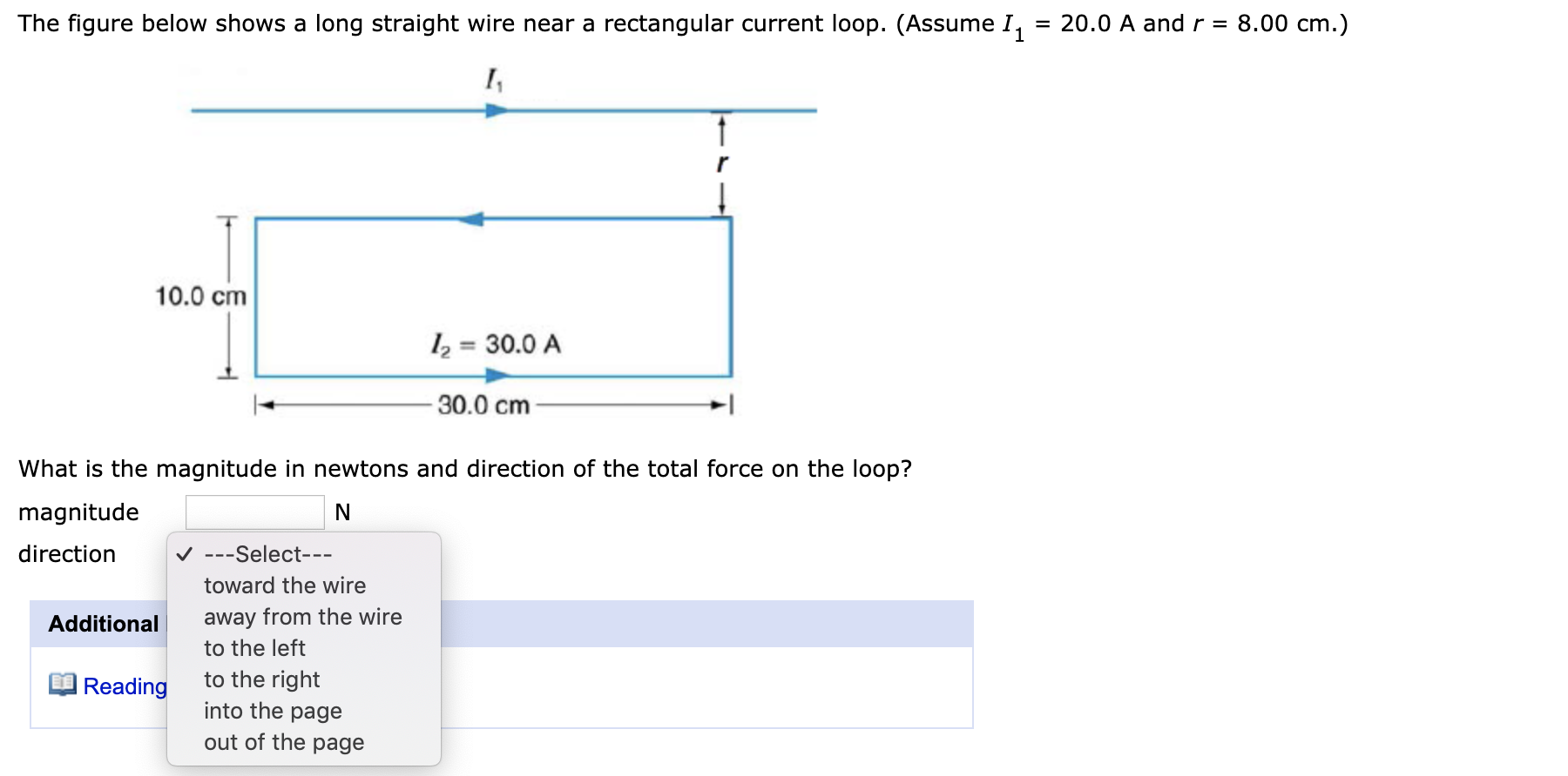 Solved The figure below shows a long straight wire near a | Chegg.com