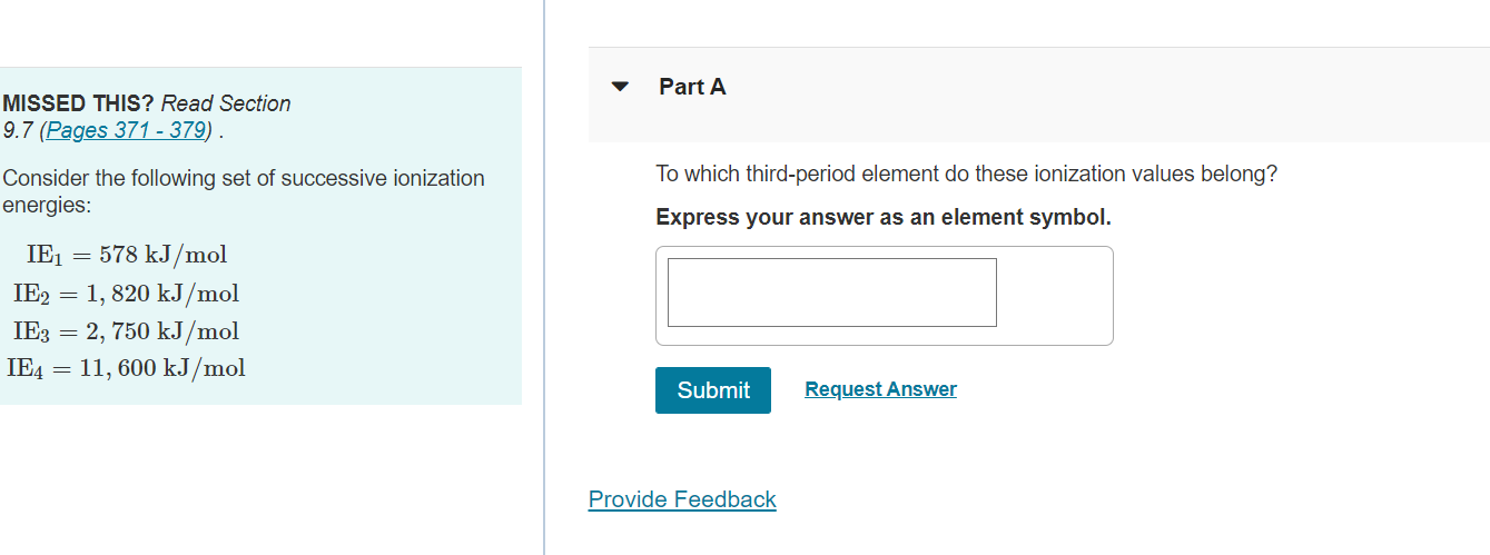 Solved MISSED THIS? Read Section 9.7 (Pages 371−379 ) | Chegg.com