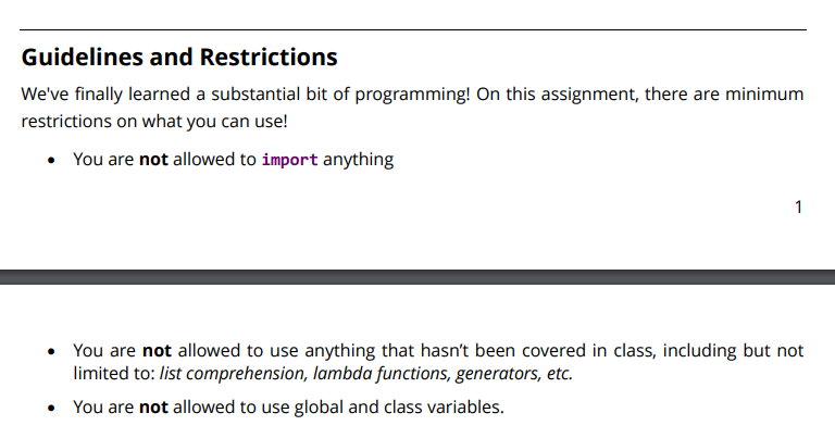 Solved I posted the restrictions and the question. Thank you | Chegg.com