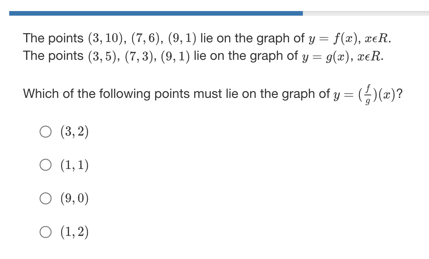 Solved The points (3,10),(7,6),(9,1) lie on the graph of | Chegg.com