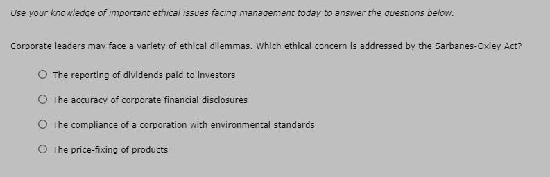 Solved Use your knowledge of important ethical issues facing | Chegg.com
