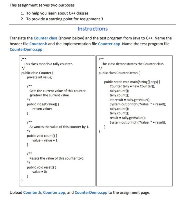 Solved This assignment serves two purposes 1. To help you | Chegg.com