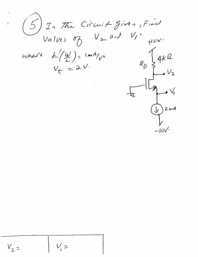 Solved Given Find And Vio In The Circuit Values Of V Wh Chegg Com