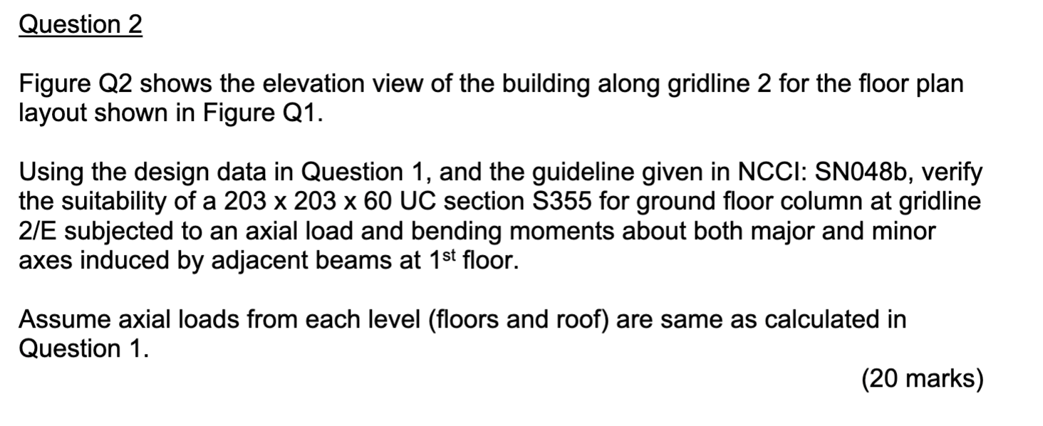 Solved Question 1 Figure Q1 shows a typical floor plan | Chegg.com