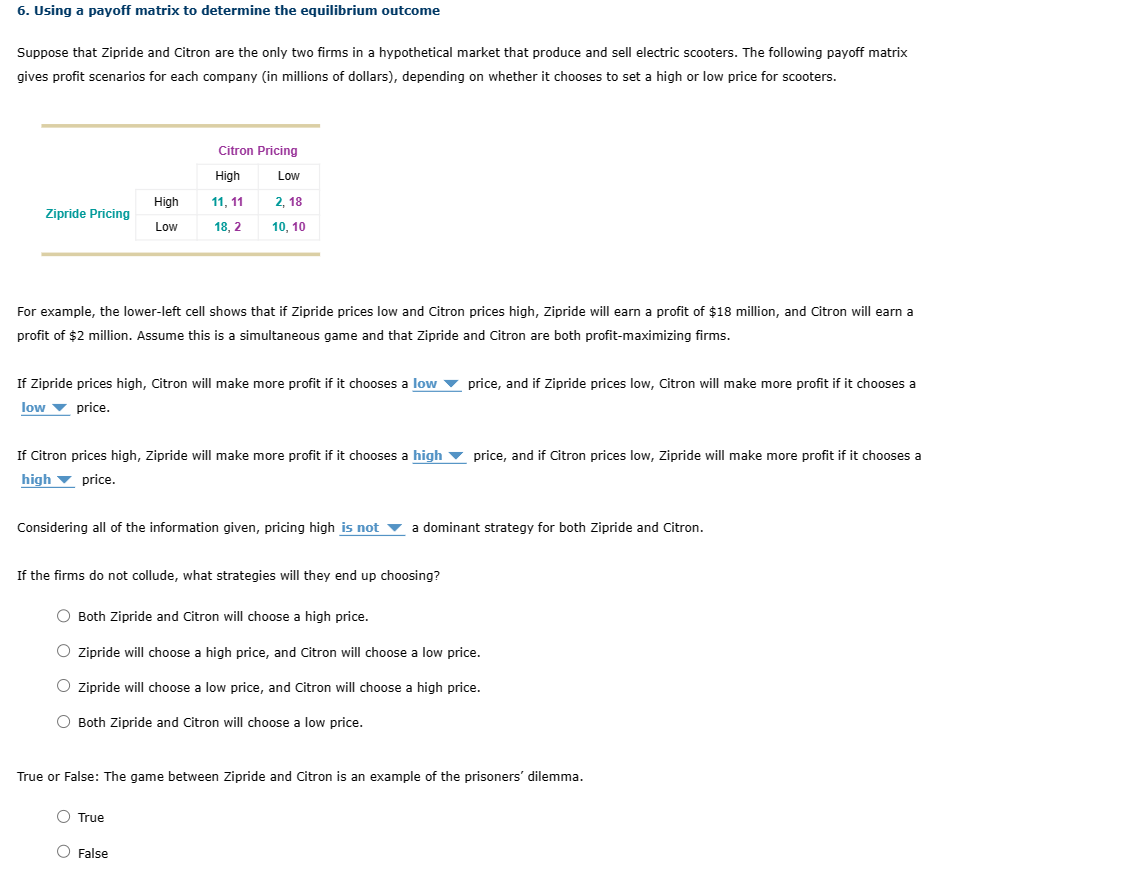 solved-6-using-a-payoff-matrix-to-determine-the-equilibrium-chegg