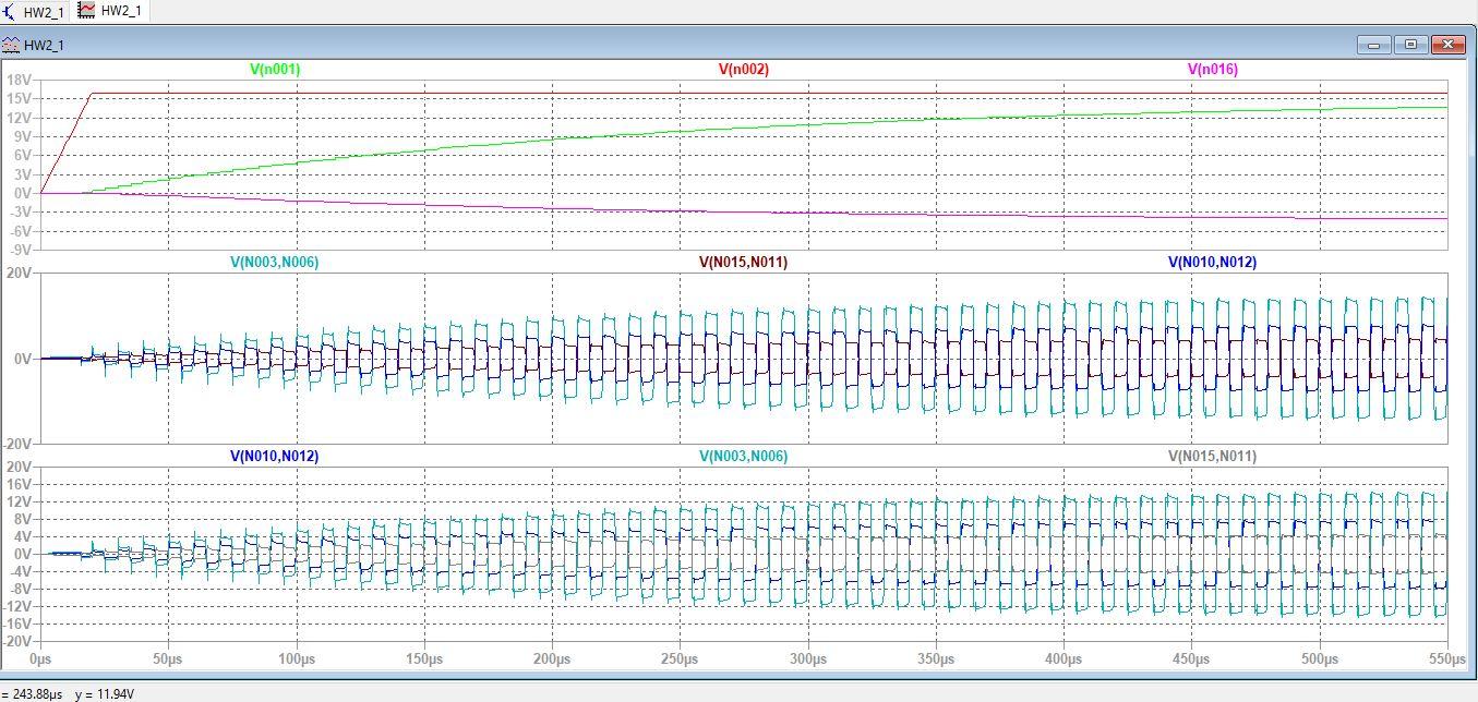 Solved This is the gate driver circuit simulated in LT | Chegg.com