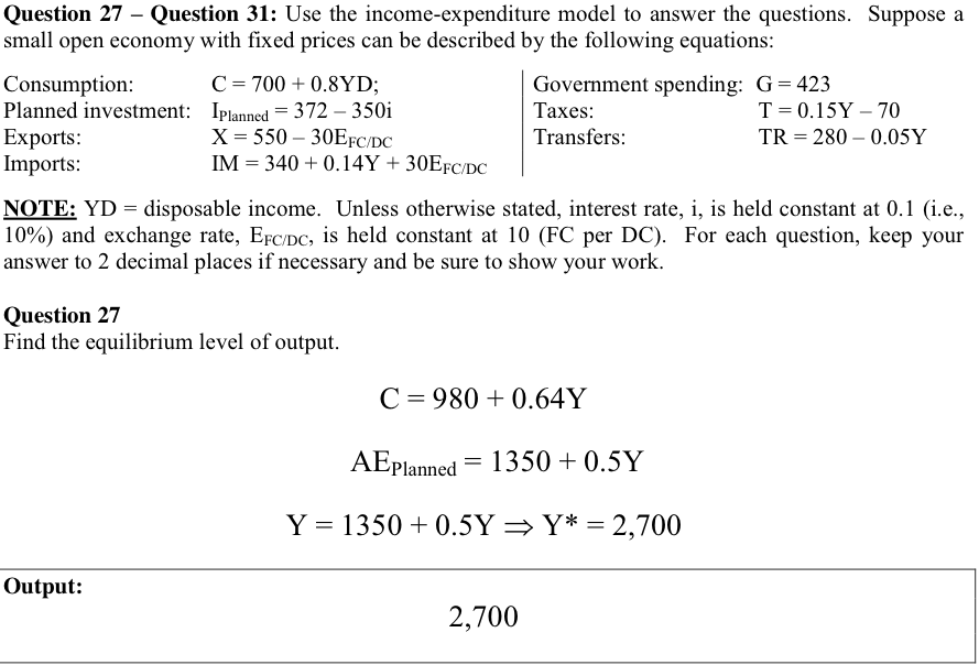 solved-question-27-question-31-use-the-income-expenditure-chegg