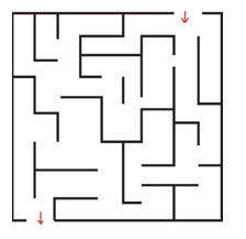 Solved 1. Below Is The Image Of Maze. Create An Algorithm | Chegg.com