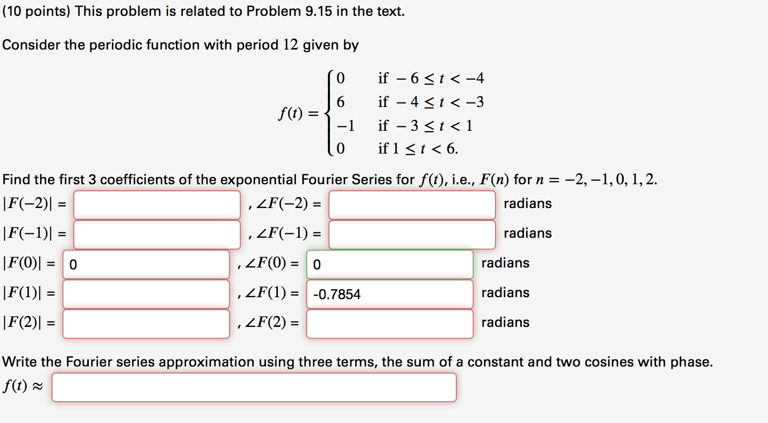 Solved Although it says its related to a problem in the | Chegg.com