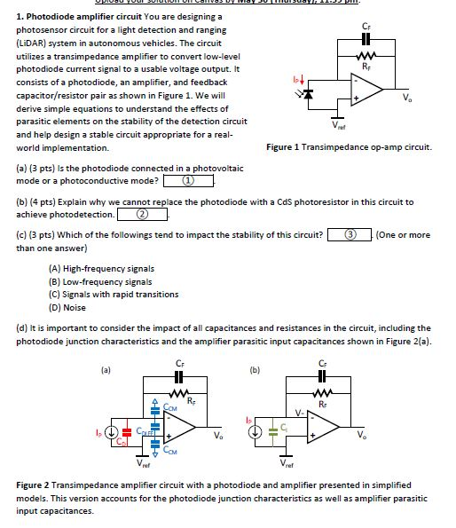 Photodiode Amplifier Circuit