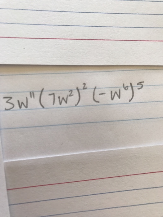 Solved Simplify 3W