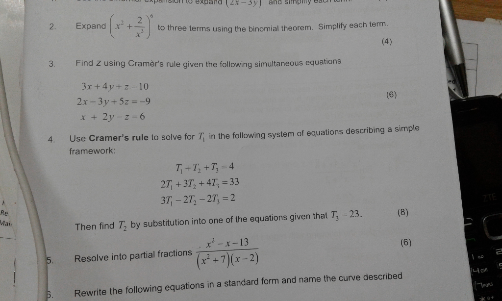 Solved Parison To Expand 2x 3y And Simply Edit 2 Expand Chegg Com