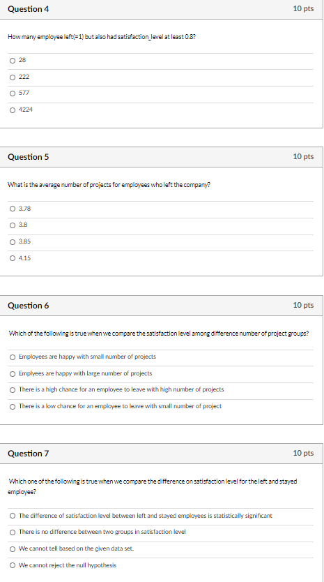 Solved Question 1 10 pts Which one of the following is the | Chegg.com