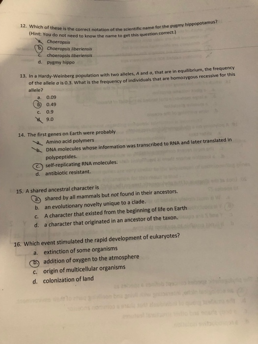 Solved 12. Which of these is the correct notation of the  Chegg.com