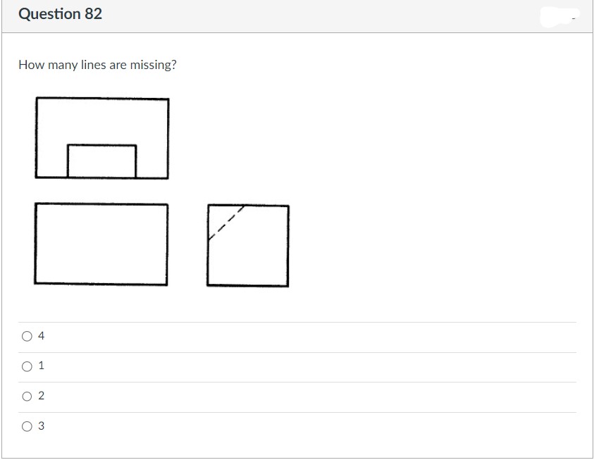 Solved How many lines are missing? How many lines are | Chegg.com