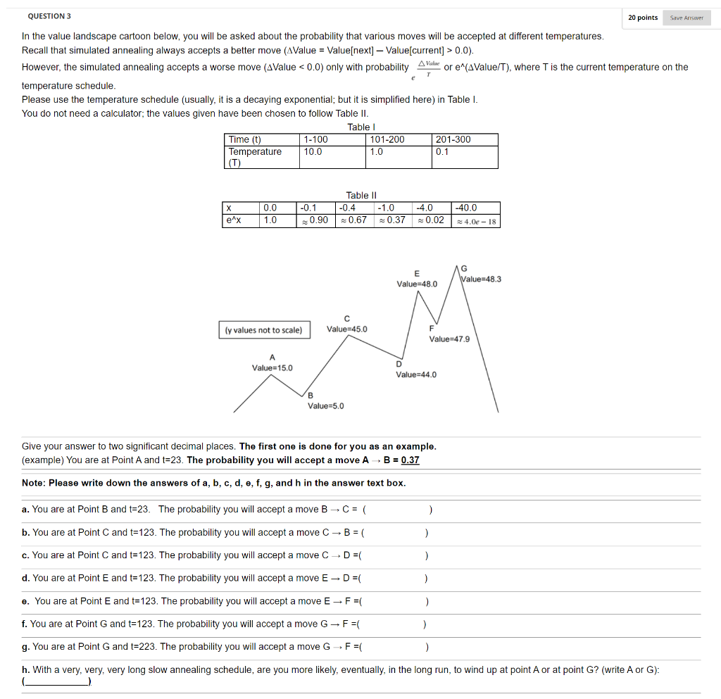 Solved QUESTION 3 20 points Save Answer In the value | Chegg.com