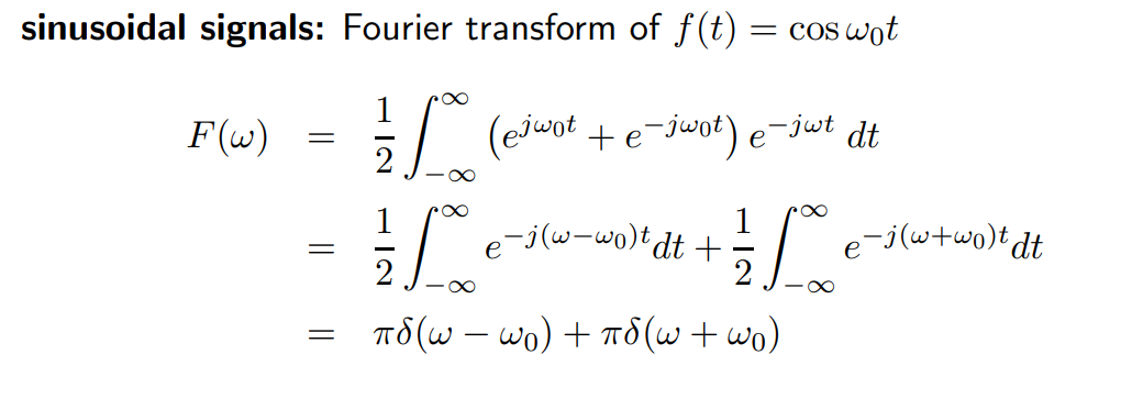 Solved Fourier Transforms Delta function: Can you explain | Chegg.com