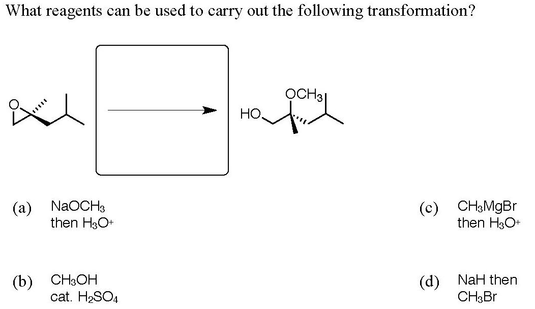 Solved What reagents can be used to carry out the following | Chegg.com
