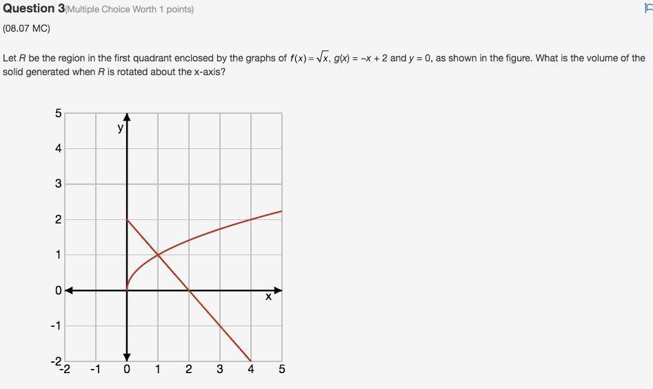 Solved 2 Question 2 Multiple Choice Worth 1 points) (08.07 | Chegg.com