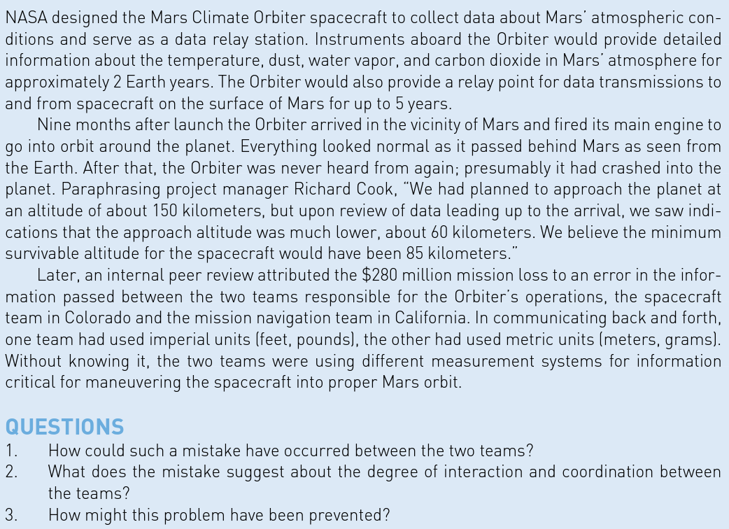 mars climate orbiter nasa