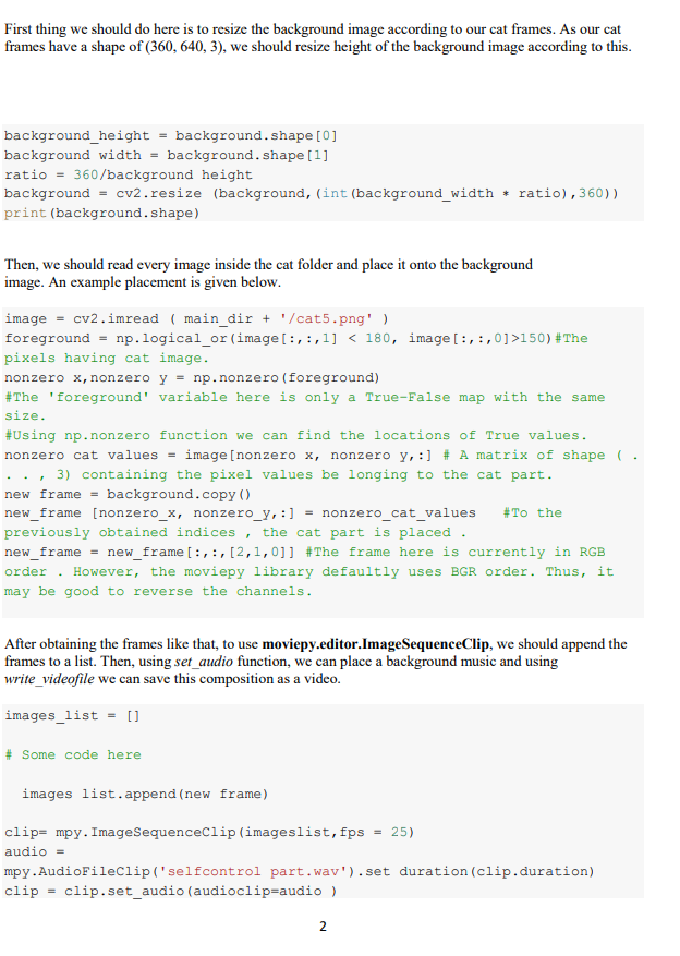 Solved Submission deadline: 23.12.202311:59pm - You should | Chegg.com