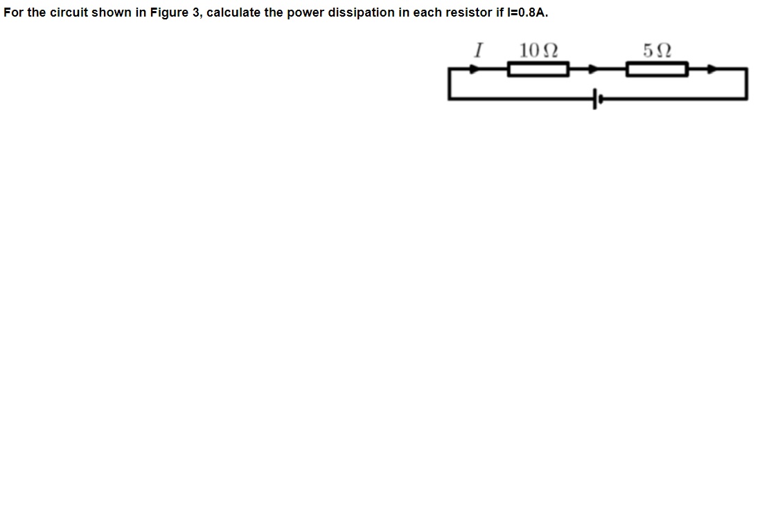 Solved For the circuit shown in Figure 3, calculate the Circuit Diagram