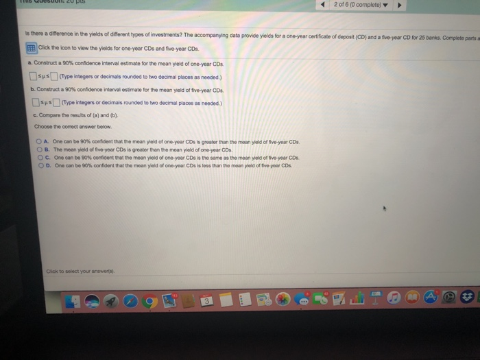 Solved 2 of 6 (0 complete) Is there a difference in the | Chegg.com