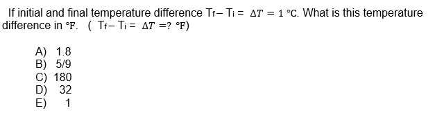 Solved If initial and final temperature difference Ti-Ti = | Chegg.com