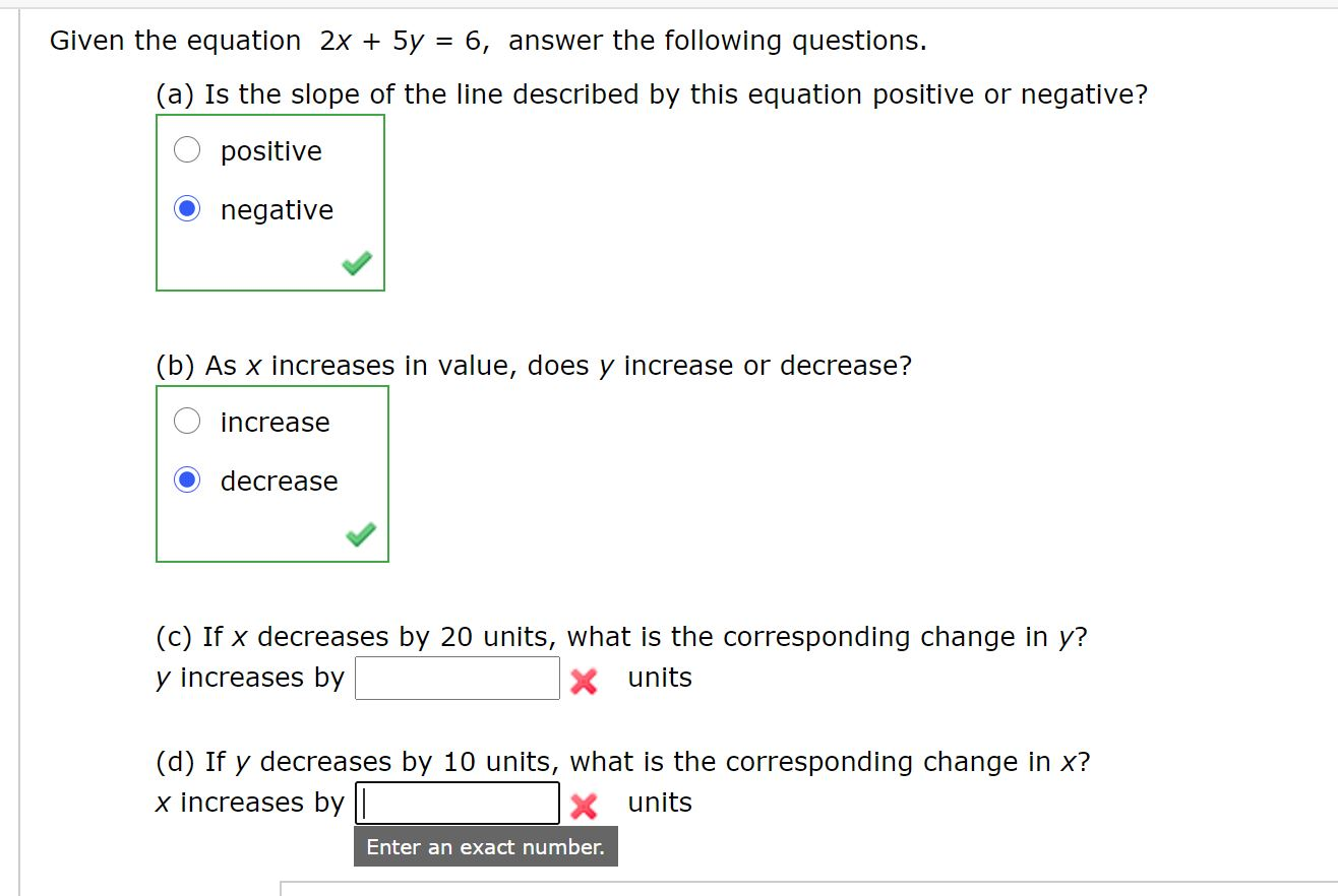 Solved Please show all work on the parts I got wrong. I | Chegg.com