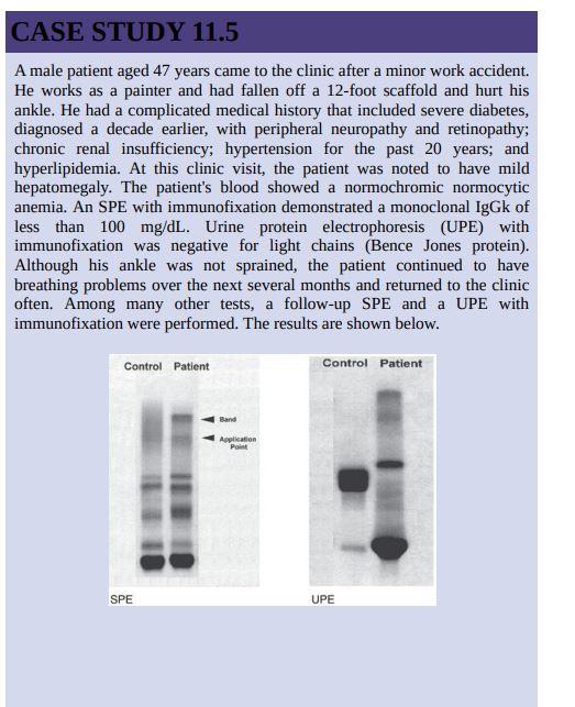 Solved CASE STUDY 11.5 A male patient aged 47 years came to | Chegg.com