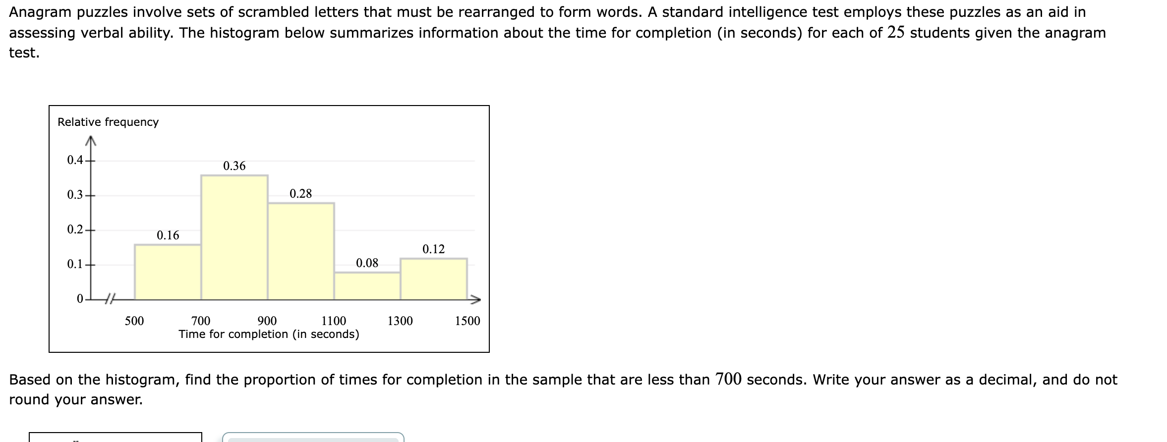 Solved Anagram puzzles involve sets of scrambled letters | Chegg.com