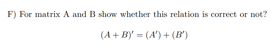 Solved A) (−2.A) − (3.B) = B)B.C = C) B.D = D) Adj(D) | Chegg.com